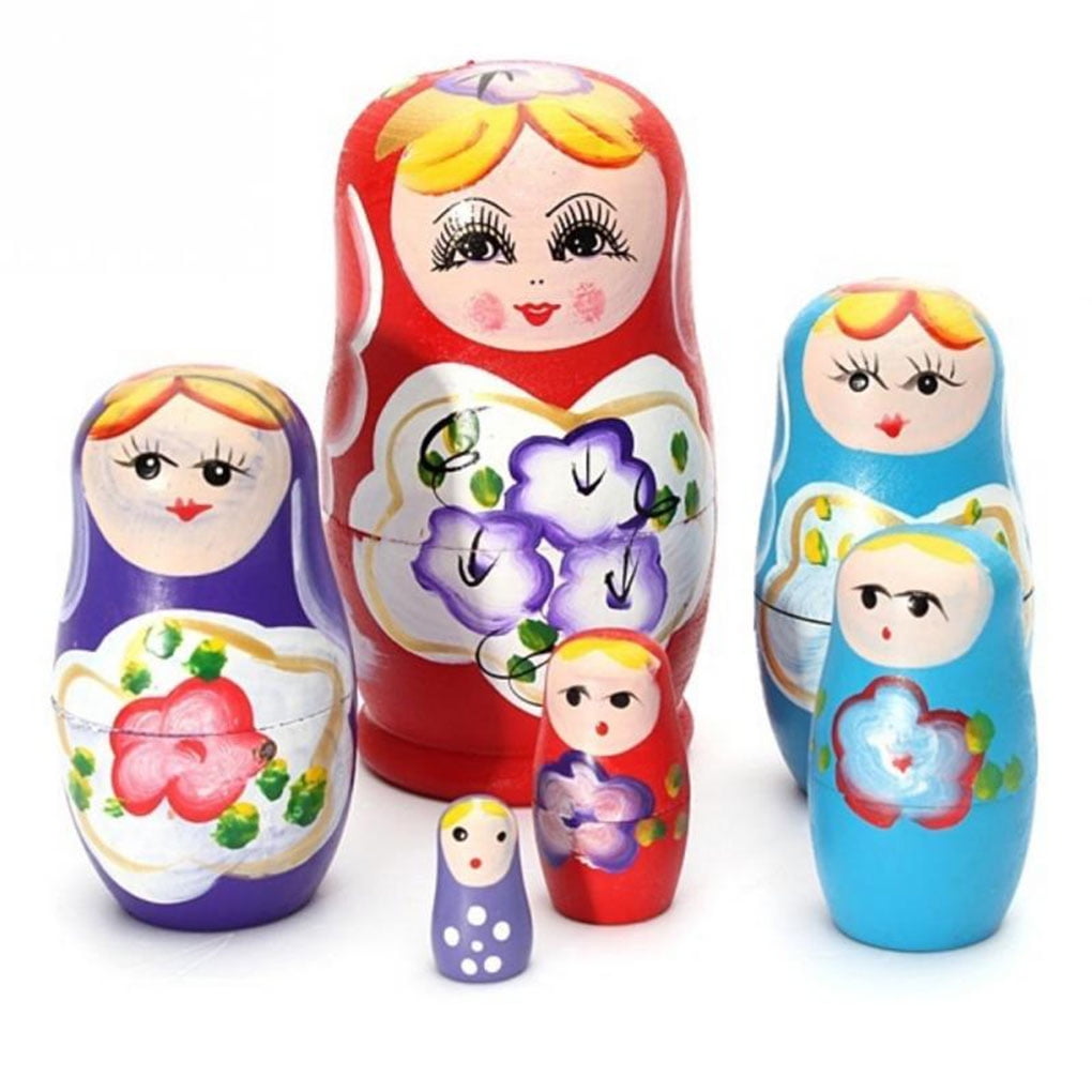 wooden matryoshka dolls