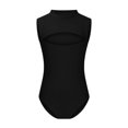 thumbnail image 5 of Women's Solid Color Sexy Tight Jumpsuit Exposed Back One Piece Bodysuit Sleeveless Round Neck Romper Clubwear Party Outfit Fashion Bodycon Outfit, 5 of 7