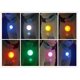 thumbnail image 3 of Luz LED de seguridad con clip, luz colorida para collar, llavero, paquete de 8, colores surtidos Xemadio JQFLD139, 3 of 4