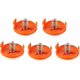 thumbnail image 1 of 2024 1/2/5 Pcs Spool Cap for Black & Decker Grass Trimmer BESTA525 BESTA528 BESTA530 ST1823, Lawn Mower ABS Replacement Spool Cover Cap Banmo, 1 of 5