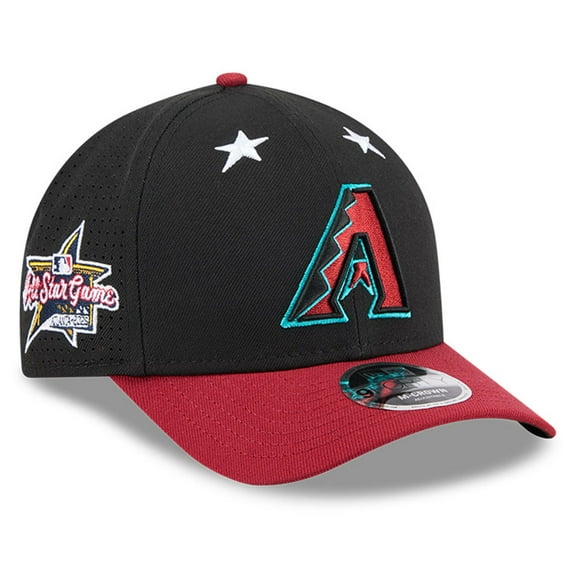 Men's New Era Black/Red  Arizona Diamondbacks 2025 MLB All-Star Game 9FORTY M-Crown Adjustable Hat