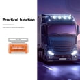 thumbnail image 3 of KALLORY Kit De Luces Traseras Ambar Para Vehículos Pesados Impermeables Y Resistentes Para Camionetas Y Remolques, 3 of 5
