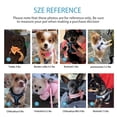 thumbnail image 2 of Juego de arneses para perros YIMEIS Honeycomb Grid Reflective XS-S-M negro, 2 of 7