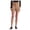 Brown - pasbwn, variant on DKNY Womens Faux Suede Casual Walking Shorts, Brown, 8