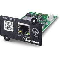 CyberPower RCCARD100 UPS Cloud Remote Monitoring Card, Black