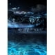 thumbnail image 3 of Velero en el lago, noche profunda, naturaleza muerta, impresiones en lienzo, luz de luna, montaña, paisaje natural, póster, pinturas de arte de pared para el hogar, 3 of 5