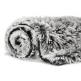 thumbnail image 5 of Chanasya Shaggy Longfur Faux Fur Throw Blanket - Snuggly Fuzzy Lightweight Plush Sherpa Fleece Microfiber Blanket - For Couch Bed Chair Photo Props (50x65 Inches) Black, 5 of 5