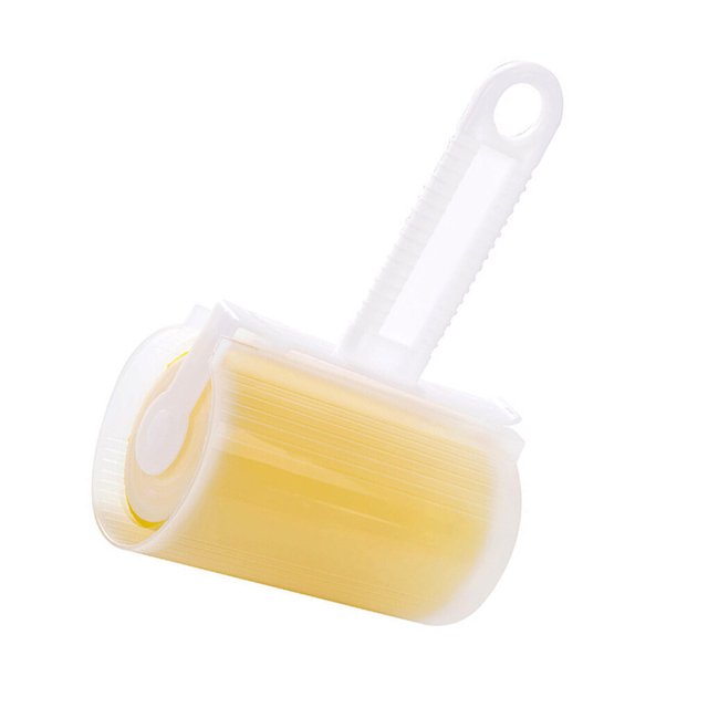 Yuarrent Eliminadores de pelusas reutilizables, práctico limpiador de polvo lavable, peine, cepillo de pelo para afeitar mascotas, rodillo Type6 NO6