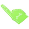 thumbnail image 5 of 18 Inch Foam Finger Number 1 DIY Blank Foam Hand Cheerleading for Athletics Sport Game Events, Green 2 Pack, 5 of 6