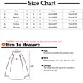 thumbnail image 2 of Mrat Jean Skirt for Women Women's Solid Pleated Loose Girls' School Uniform Skirts Hem Long Half Length Bodycon Short Mini Skir Skirt Bodycon Wrap Navy 2XL, 2 of 7
