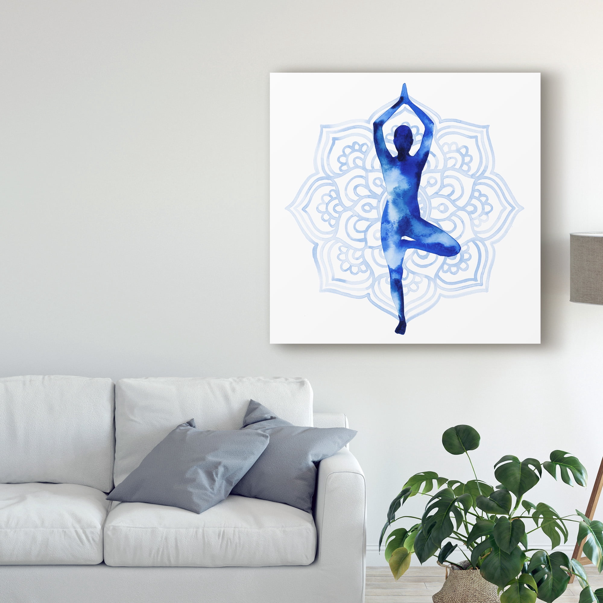 Trademark Fine Art 'Yoga Flow III' Canvas Art by Grace Popp