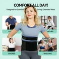 thumbnail image 5 of GKTG Back Brace for Lower Back Pain Relief, Lumbar Support Belt for Men & Women, Back Support Brace for Herniated Disc, Sciatica, 5 of 5