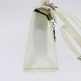 thumbnail image 3 of Pre-Owned Salvatore Ferragamo Gancini Handbag Patent Leather White Patent_Leather Handbag, 3 of 8