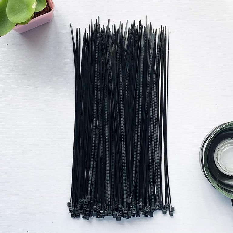 Oksdown 100 Pack Red Thick Cable Ties Heavy Duty Large 300mm×7.6mm Strong Nylon Plastic Self