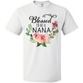 thumbnail image 3 of Inktastic Blessed to Be a Nana with Flowers T-Shirt, 3 of 5