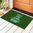 thumbnail image 1 of Abstrait Vert Mode de Jeu Rugs Paillasson, Tapis de Porte de Sol Antidérapant Machine Lavable Tapis, 36 x 24 Po, 1 of 6