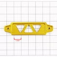 thumbnail image 6 of DNA Motoring BATT-SHORT-GD 145mm/170mm Billet Aluminum Battery Tie Down Mount Bracket (Gold), 6 of 6