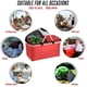 thumbnail image 5 of Cesta De Picnic, Plegable, Aislado, Negro, Azul, Rojo, 5 of 6
