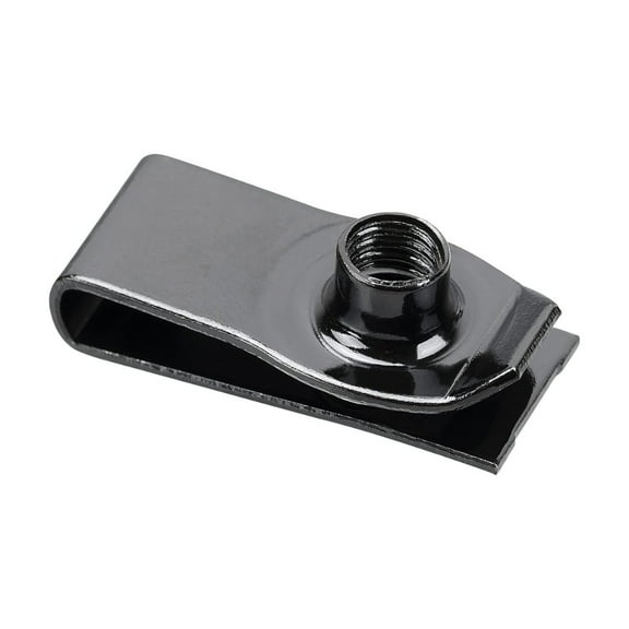 "15pcs M6-1.0 Extruded U-Nuts – OEM Replacement Clip Nuts for GM 11609385 – Fits Front Bumper, Splash Shield, Grille – For GM Trucks & SUVs  "