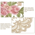 thumbnail image 3 of REGALWOVEN Retro Lace Placemat Oval Embroidered Table Place Mats French Crochet Doilies Khaki, 3 of 7