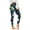 Navy, variant on Luxalzxs Workout Leggings for Women Plus Size Christmas Print Tummy Control Tights Stretchy Seamless Yoga Pants Biker Leggings