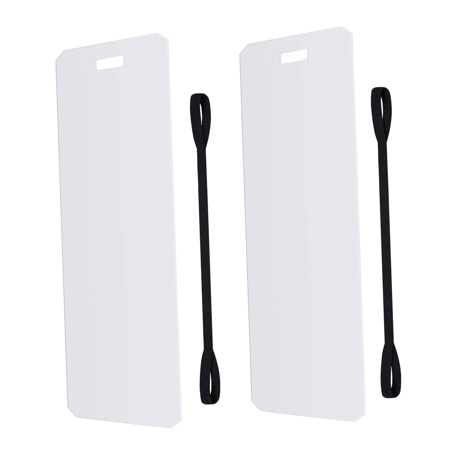 2 Sets Appliance Sliders with Pull Strap Lightweight Sliding Sheet for Tile and Hardwood Floor Protection