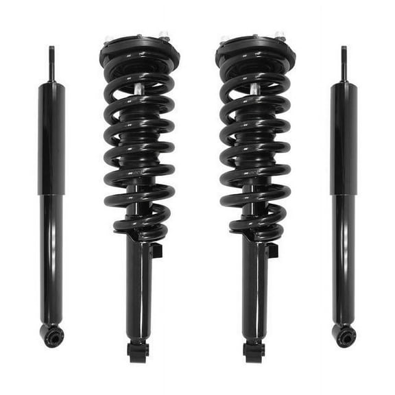 Unity Automotive 4-11653-259260-001 Fnt & Rr Complete Strut Assembly Shock Kit For 2007-2009 Kia Sorento