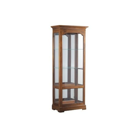 Powell Furniture Oakdale Curio Cabinet Walmart Com