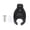 Black, variant on Bungee Cord Bungee Ball Receiver Brackets for Sun Shade Roller up Blinds-1piece