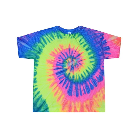 Colortone Women�'s Tie-Dyed Crop T-Shirt