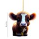 thumbnail image 3 of Árbol de dibujos animados vaca coche colgante creativo lindo decoración del hogar accesorios (estilo E), 3 of 3