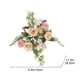 thumbnail image 3 of Decoración de pared floral de mano, soporte de flores artificiales para el hogar, boda, fiesta, decoración de pared de flores artificiales, marco de metal, plegable y portátil, para, 3 of 9