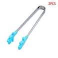 thumbnail image 1 of Xingzhi 2 Pieces Portable Mini Silicone Hand Shape Muffins Pancakes Cookies Chocolate Tongs Serving Clips Kitchen Gadgets, 1 of 9