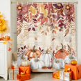 thumbnail image 5 of Shower Curtains for Bathroom-72"x72",Autumn Country Pumpkins on Letter Waterproof Bath Curtain Grommet Shower Curtain Set, 5 of 7