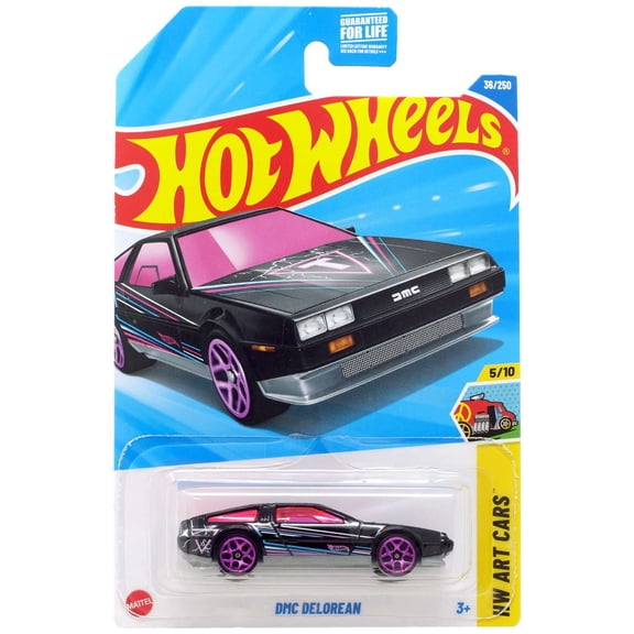Hot Wheels HW Art Cars DMC DeLorean Diecast Car