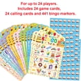 thumbnail image 2 of Juego de bingo Fancy Land Birthday para 24 jugadores con tarjetas y fichas, 2 of 9