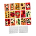 thumbnail image 1 of Calcomanía de Pared para Ventana con en Inglés "Good Lucky Wall Window", Fondo con Buenos Deseos, Palabras de Bendición para Decoració B, 1 of 6