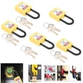 thumbnail image 4 of Lockout Lock, 38mm Nylon Engineered Security Padlock with Tagout Lock, Stop Using Warning Label and Writing Label, for Industrial Site, Suitable Factories, 4 of 7