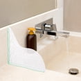 thumbnail image 1 of HONMEET 2Pcs Splash Guards for Showers Acrylic Ripple Pattern Waterproof Bath Tub Protection Home Users, 1 of 8