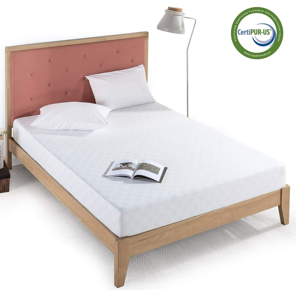 Zinus 10 Inch GelInfused Green Tea Memory Foam Mattress, Queen