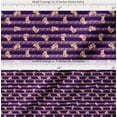 thumbnail image 2 of Soimoi Purple Cotton Voile Fabric Fox & Stripes Kids Printed Craft Fabric by the Yard 42 Inch Wide, 2 of 7