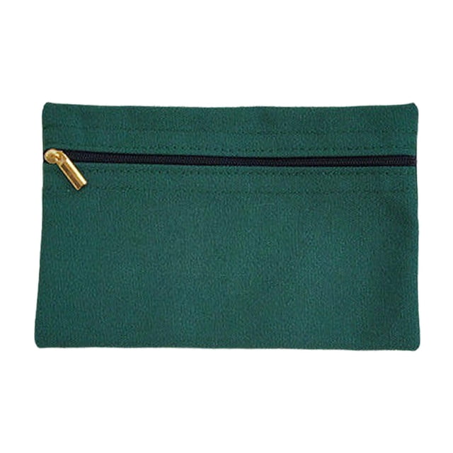 Bolsillo cosido con cremallera, ligero y fácil de instalar, para mayor seguridad y protección. verde oscuro
