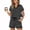 62#Black, variant on Womens Lounge Sets Two Piece Sets Summer Polo Shirts and Drawstring Shorts Matching Clothing Vacation Outfits Blue XL