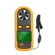 SMART SENSOR Portable Hand-held Anemometer High Speed Measuring Instrument Speed Meter Anemoscope Wind Speed and Air Volume Tester AR816+