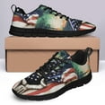 thumbnail image 4 of American Flag Us Camping Running Shoes Sneakers Mesh Black Size 6, 4 of 5