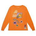 thumbnail image 2 of Men's Mitchell & Ness  Orange Phoenix Suns Hardwood Classics Sidewalk Sketch Long Sleeve T-Shirt, 2 of 5