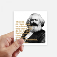 thumbnail image 1 of German Success Marxist Thinker Sticker Square Waterproof Stickers Wallpaper Car Decal, 1 of 1