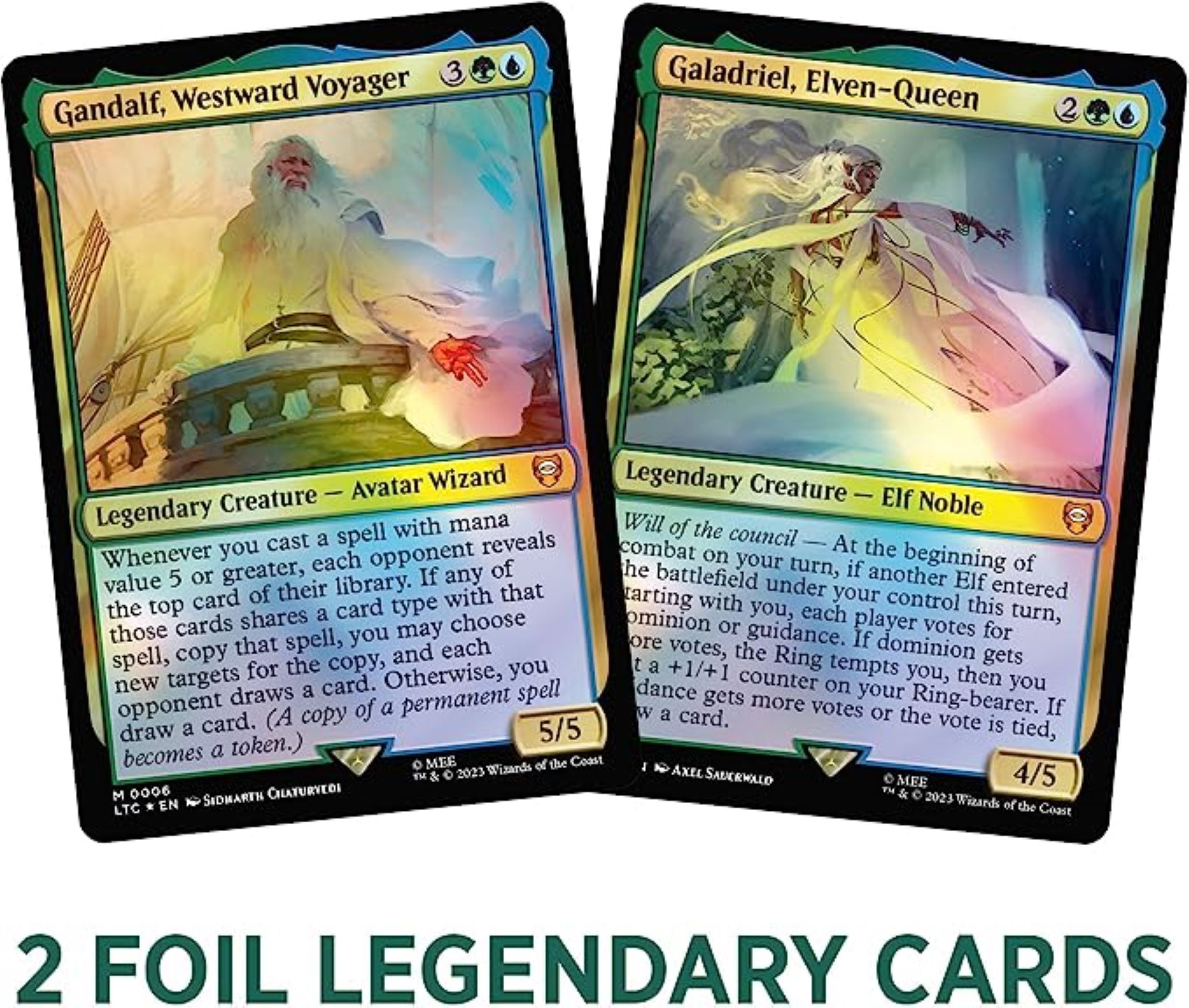 Magic: The Gathering Lord of the Rings Tales of Middle Earth Elven Council Commander Deck