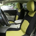 thumbnail image 2 of Funda de asiento universal Unique Bargains Kit para Camión SUV Negro Amarillo, 2 of 8