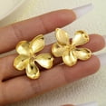 thumbnail image 1 of Minimalist Geometric Diamond Hollow Earrings for Elegant Fashion Statement, 1 of 9